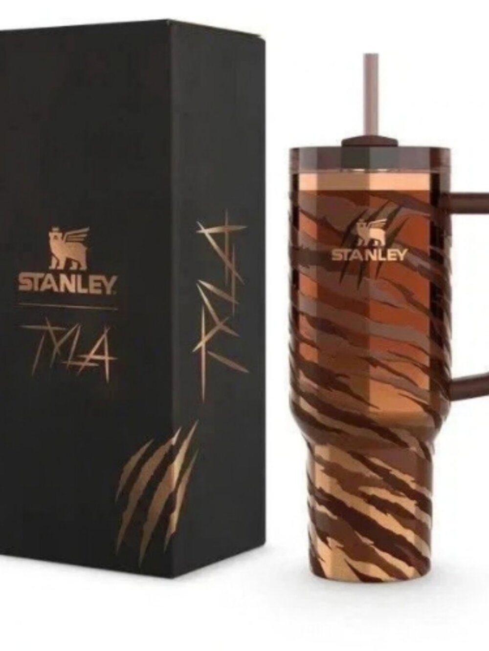 Stanley X Tyla Tyger Limited Edition Cup - Quencher H2.0 Flowstate Tumbler 40 oz